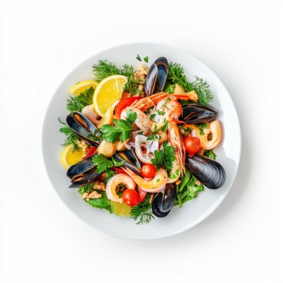 Фирменное блюдо Морской гриль прованс - купить в Учуган-Асаново